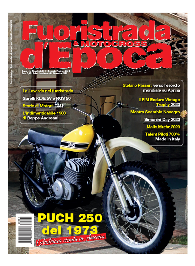 FUORISTRADA & MOTOCROSS D'EPOCA - Gennaio / Febbraio 2024 - digitale