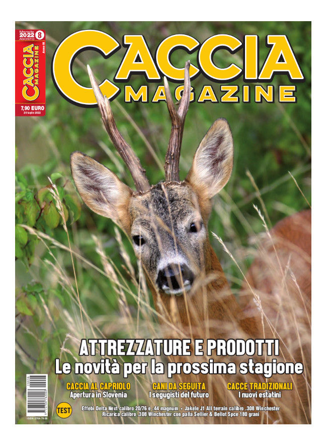 CACCIA MAGAZINE - Agosto 2022 - cartaceo
