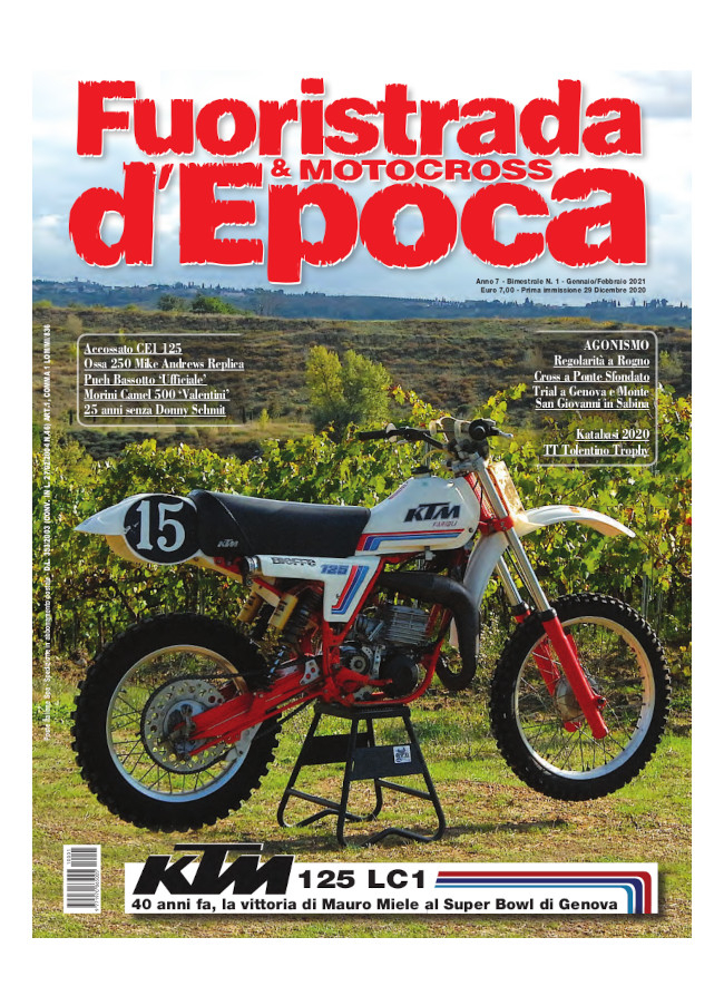 FUORISTRADA & MOTOCROSS D'EPOCA - Gennaio / Febbraio 2021 - cartaceo