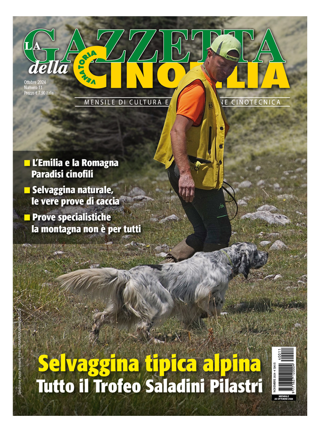 GAZZETTA DELLA CINOFILIA - Novembre 2024 - digitale