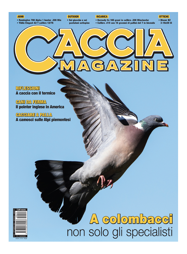 CACCIA MAGAZINE - Ottobre 2024 - cartaceo