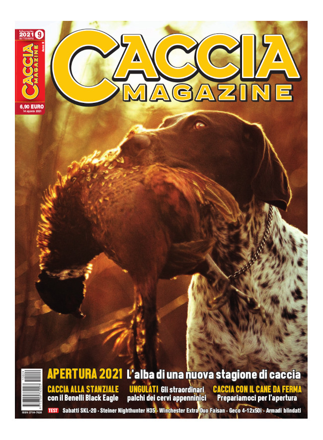 CACCIA MAGAZINE - Settembre 2021 - cartaceo