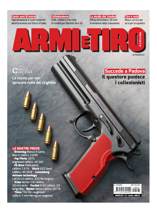 ARMI E TIRO - Maggio 2021 - cartaceo