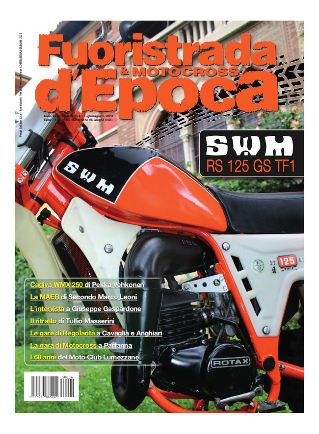 FUORISTRADA & MOTOCROSS D'EPOCA - Luglio / Agosto 2023 - cartaceo