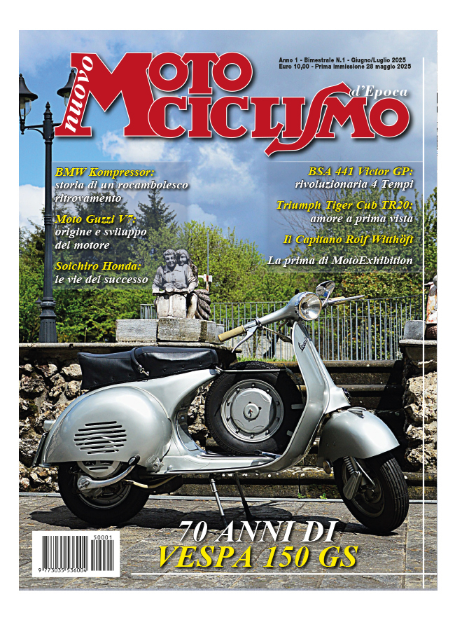 NUOVO MOTOCICLISMO D'EPOCA - Giugno / Luglio 2025 - cartaceo