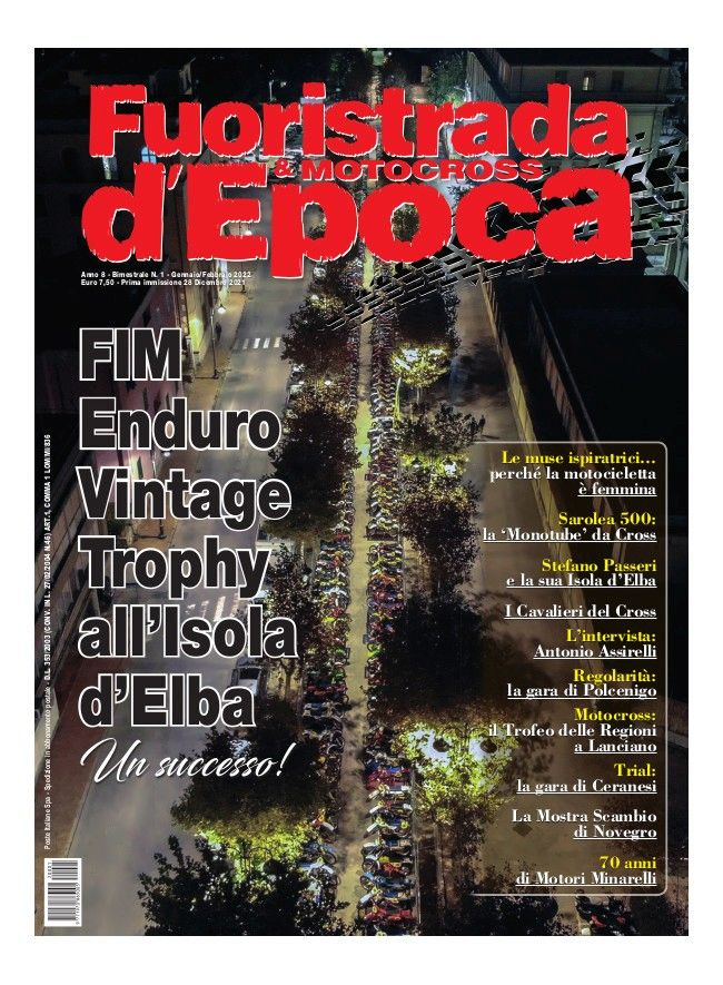 FUORISTRADA & MOTOCROSS D'EPOCA - Gennaio / Febbraio 2022 - cartaceo