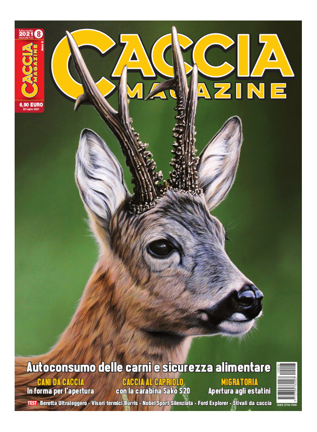 CACCIA MAGAZINE - Agosto 2021 - cartaceo