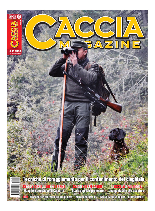 CACCIA MAGAZINE - Ottobre 2021 - cartaceo